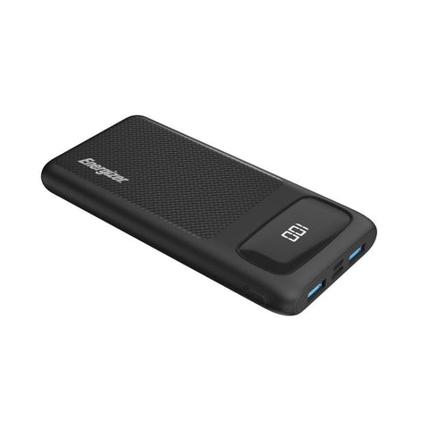 Buy Energizer UE10063PQ_BK, Wired Power Bank, 22.5W, 10000mAh, 3 Ports - Black Online in Be3ah Kuwait