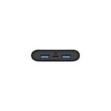Energizer UE10063PQ_BK, Wired Power Bank, 22.5W, 10000mAh, 3 Ports - Black