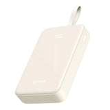 Ugreen PB505 Powerbank 20000mAh 22.5W USB-C USB-A Built-in USB-C Cable - White
