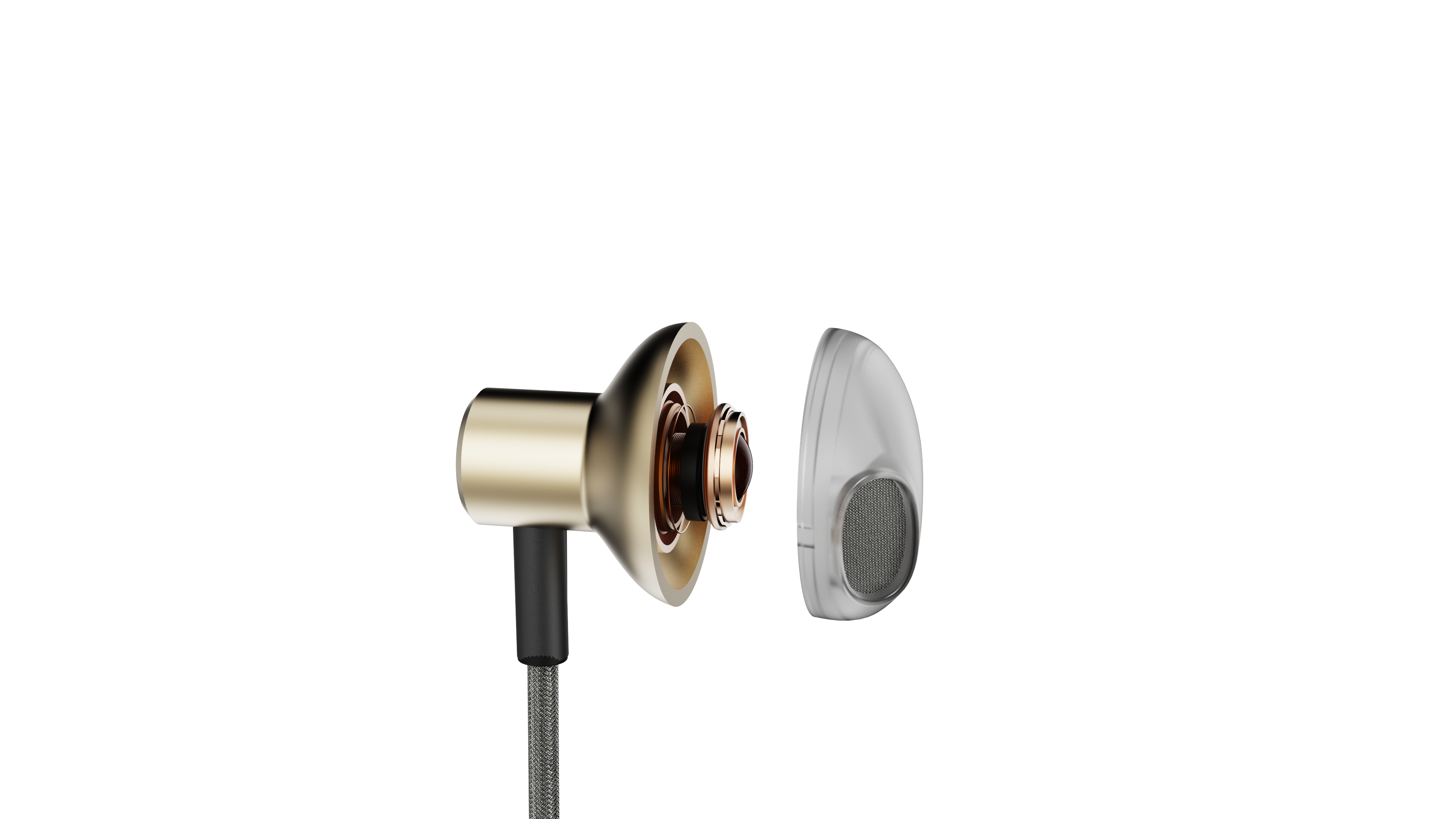 HiFuture Wired Earphones Hi5-Champagne