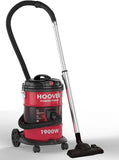 Hoover HT87-T1-ME, Power Force Drum Vacuum Cleaner 18L, 1900W with Anti-Bacterial Bag