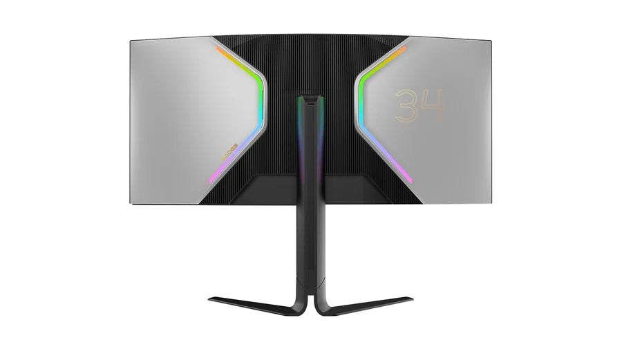 Sades BL-Shark 34" WQHD (3440x1440) 165Hz Refresh Rate, 0.5 Response Time, HDMI 2.1, VA Curved Gaming Monitor - Black
