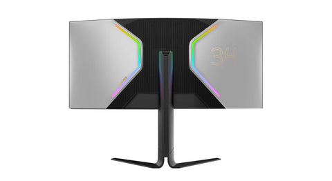 Sades BL-Shark 34" WQHD (3440x1440) 165Hz Refresh Rate, 0.5 Response Time, HDMI 2.1, VA Curved Gaming Monitor - Black