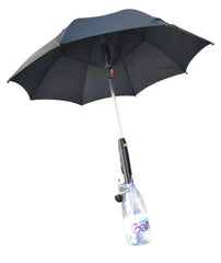 UV Protection Walking Umbrella with Spray and Fan, Windproof Ventilated Rain Umbrella