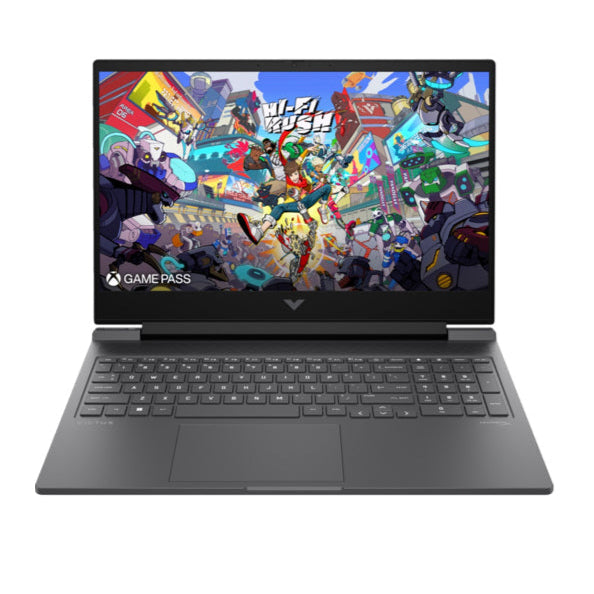 كمبيوتر محمول للألعاب HP Victus 16-R1045NE Intel Core i7-14700HX 16GB Ram 1TB SSD GeForce RTX 4050 6GB 16"144Hz (Dos) - فضي ميكا