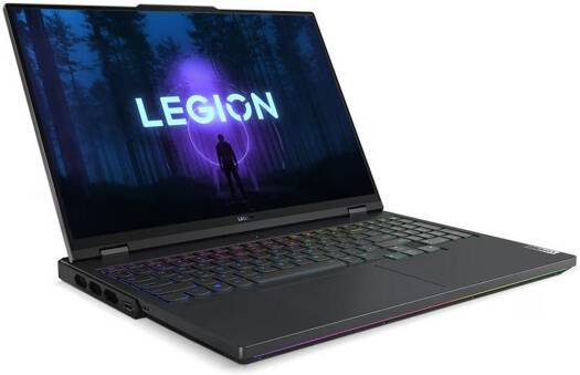 كمبيوتر محمول للألعاب Lenovo Legion Pro 7 مقاس 16 بوصة 240 هرتز WQXGA (2560x1600) Intel Core i9-14900HX، GeForce RTX™ 4090 16GB GDDR6، 2x 16GB SO-DIMM DDR5-5600