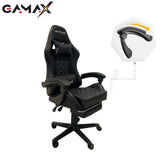 Setup Bundle:Pc Core i5-12400F,RTX 5060,16GB Sades Monitor 24",FHD,200Hz,0.5ms,HDMI 2.1,VA, Gaming Table 120*60*75cm with RGB Light with Gamax Gaming Chair Model 1-LT001L (White)