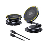AOHI SuperAuto Foldable 360 Magnetic Wireless Car Charger with USB-C Cable
