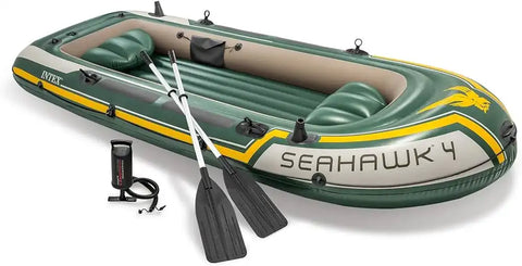 INTEX The Seahawk 4 Boat Set (68351NP)