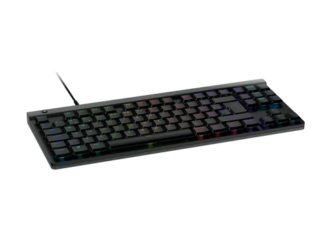 Logitech G515, TKL Wired Low Profile Mechanical Gaming Keyboard - Black (US Layout)