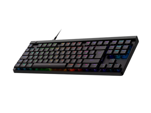 Logitech G515, TKL Wired Low Profile Mechanical Gaming Keyboard - Black (US Layout)