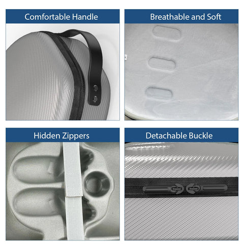 جاماكس حقيبة تخزين ميتا كويست 3 (موديل بي) - فضي