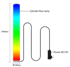 GaMax Modern Dimmable LED Column Floor RGB Lamp - Level UpLevel UpSmart Light6928773320340