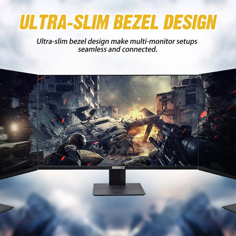 GAMEON 32inch UHD, 144Hz 1ms (3840x2160) 4K Flat IPS 90W, HDMI 2.1 Gaming Monitor With (USB Type-C) G-Sync & FreeSync (Support PS5) - Black