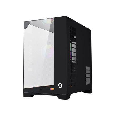 GAMEON Valkyrie Series 3 Fans Mid Tower Gaming Case - Black