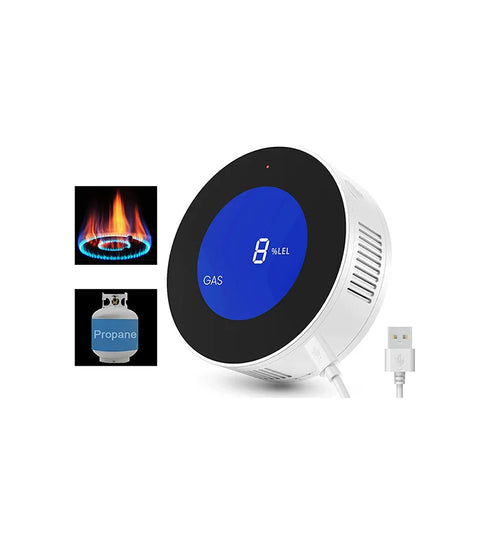 Gopeta, Smart WiFi Gas Leak Sensor (DC USB Powered)