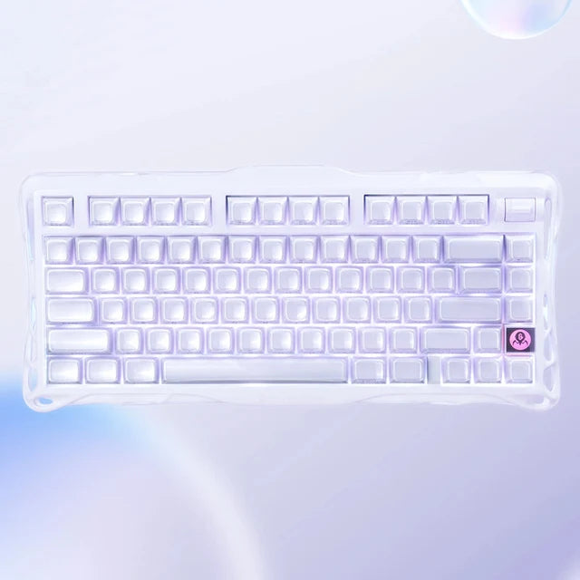 GravaStar Mercury K1 75% Wireless Mechanical Gaming Keyboard Special Edition - Lavender Purple