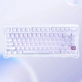 GravaStar Mercury K1 75% Wireless Mechanical Gaming Keyboard Special Edition - Lavender Purple