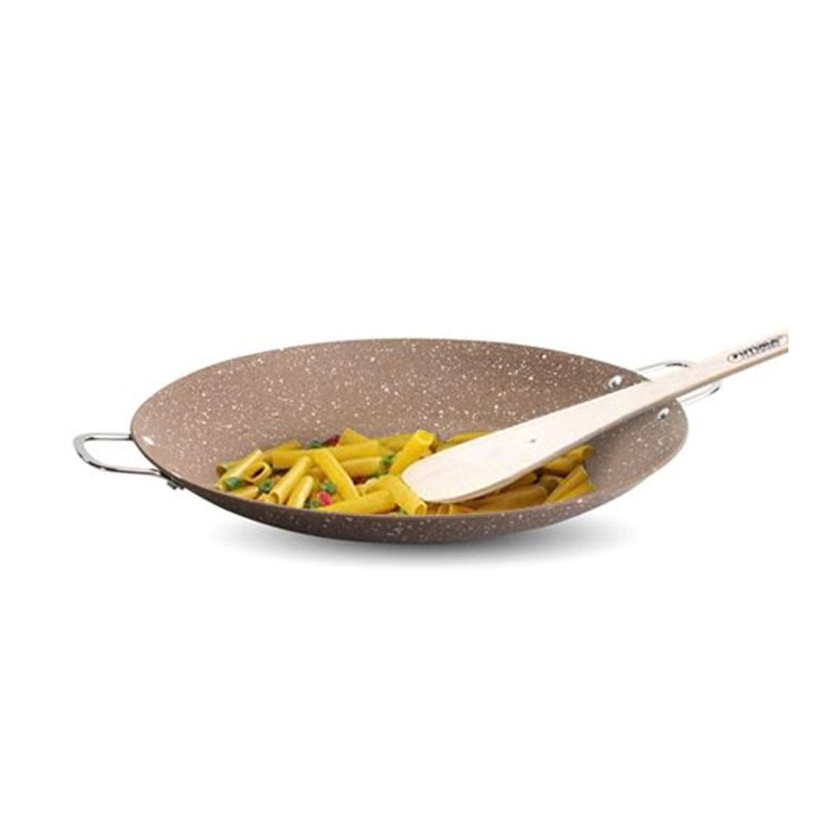 Saflon Work Tava 41 cm | Extra-Large Flat Cooking Pan for Grilling & Roasting