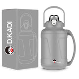 D.kadi7067 Vaccum Bottle 1500ml Grey