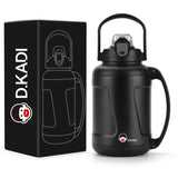 D.kadi7067 Vaccum Bottle 1500ml Black
