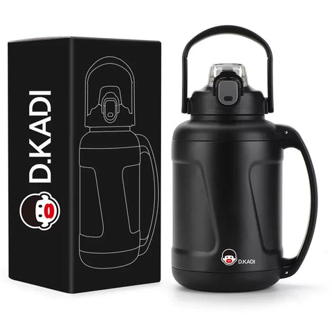 D.Kadi KD7067, Gym Outdoor Sports Vacuum Water Bottle - 1500ml