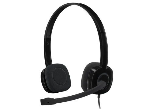 Logitech H151 Stereo Headset - Single Jack