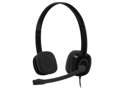 سماعة الرأس Logitech H151 ستيريو - مقبس واحد