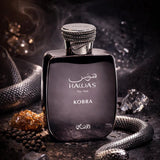 رصاصي عطر حواس كوبرا أو دو بارفان للرجال - 100 مل