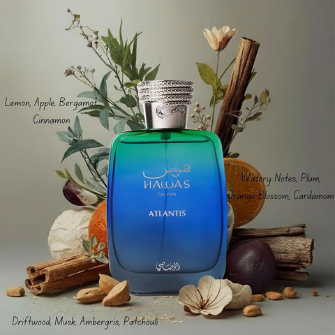 Rasasi Hawas Atlantis EDP For Him - 100 Ml