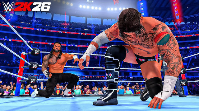 لعبة WWE 2K26 لجهاز PS5 محاكاة مصارعة رياضية