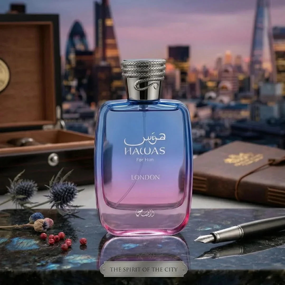 Rasasi Hawas London EDP For Him - 100 Ml