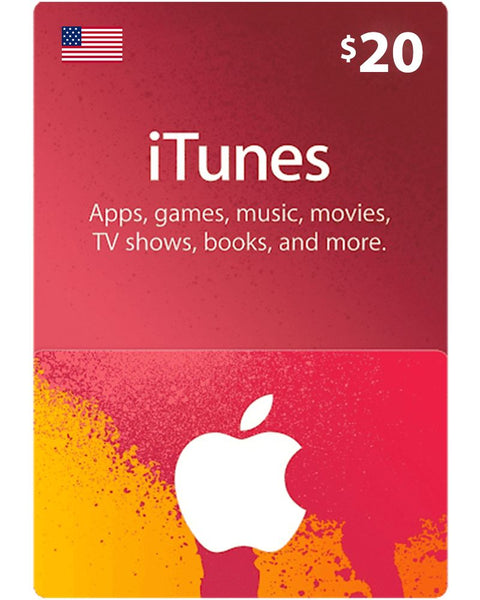 iTunes Gift Card- $ 20  [USA]
