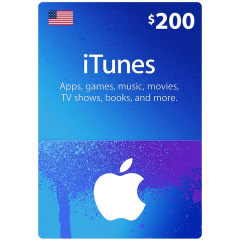 iTunes Gift Card -$ 200 [USA]