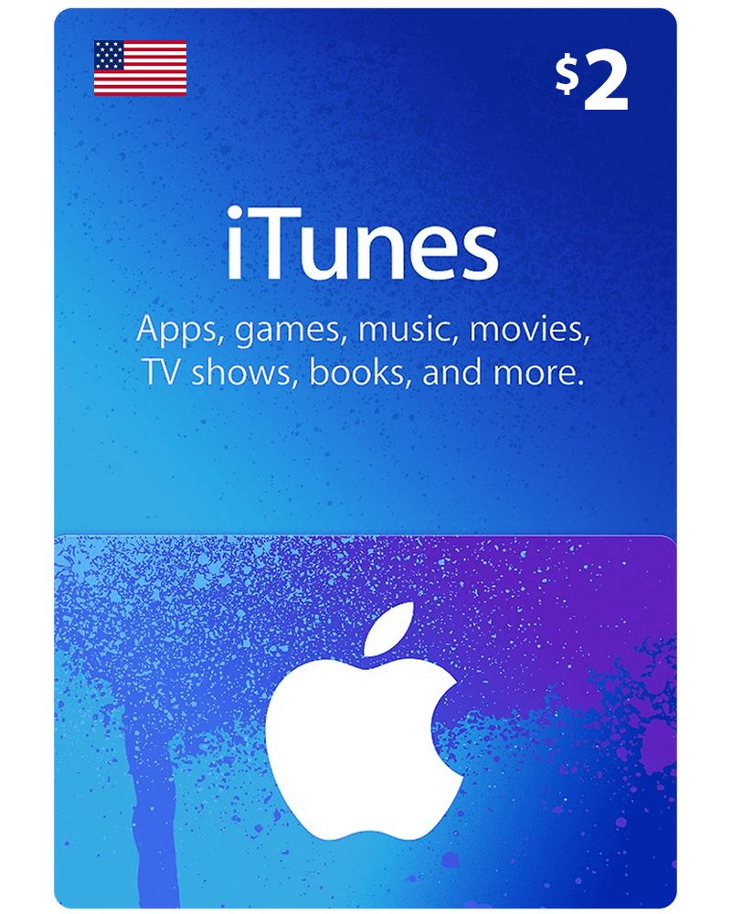iTunes Gift Card - $2  [USA]
