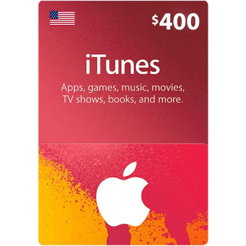 iTunes Gift Card -$400 [USA]