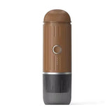 آي كافيلاس ماكينة تحضير قهوة الإسبريسو المحمولة 2 في 1 مع تسخين - بني