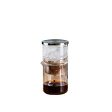 iCafilas Portable Cold Brew Coffee Maker 300ml with Borosilicate Glass Dripper & Stainless Steel Filter