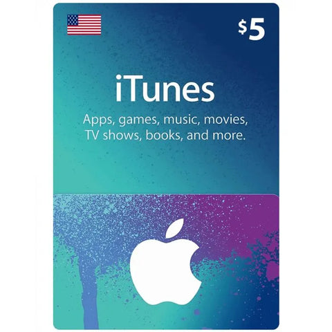 iTunes Gift Card - $5  [USA]