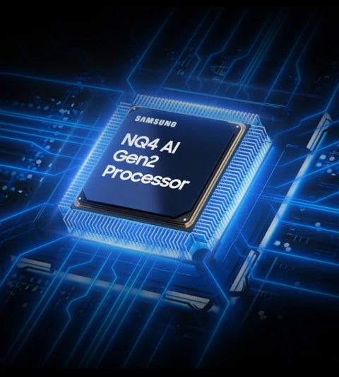 سامسونج التلفزيون الذكي QN80F مقاس 55 بوصة نيو كيو ليد 4 كي