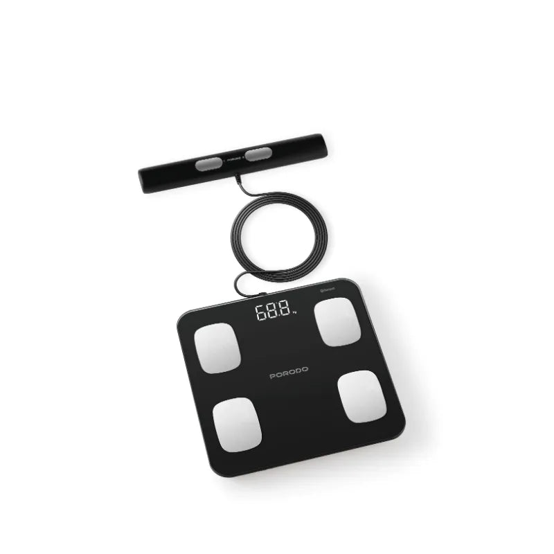 Porodo Lifestyle Precise Analysis Smart Scale - Black