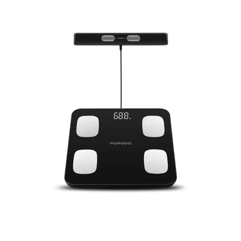 Porodo Lifestyle Precise Analysis Smart Scale - Black