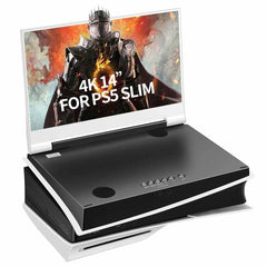 شاشة ألعاب محمولة G-Story 14 LED 4K لجهاز PS5 Slim 