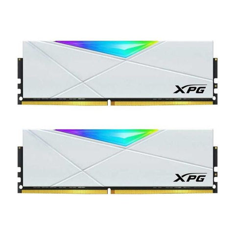 XPG 16GB Spectrix D50 RGB DDR4 3200 MHz UDIMM Memory Kit (White, 2 x 8GB)
