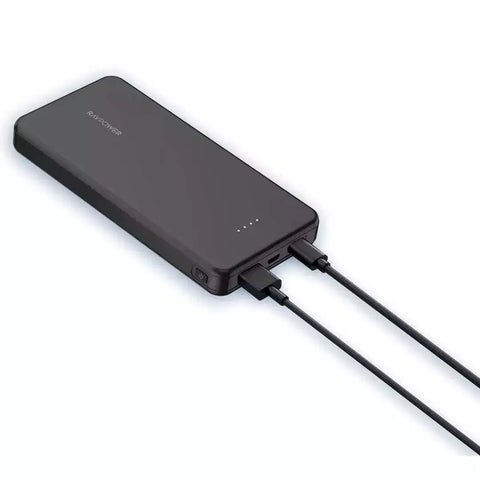 Ravpower Rp-Pb1215 Pd Pioneer Power Bank - 10000Mah / 15W / 3-Port / Black