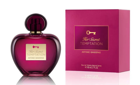 Antonio Banderas Her Secret Temptation EDT For Her - 80 ml