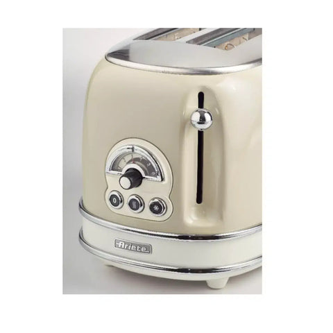 Ariete Vitage Toaster 810 Watts 2 Slice, Beige
