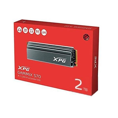 XPG Gammix S70 PCIE GEN4X4 2TB M.2 2280 Solid State Drive