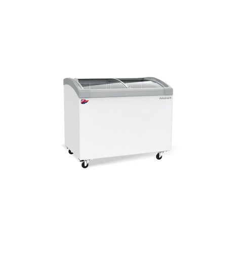 Admiral Chest Freezer, 300L, 10.5Cft - White with Lock