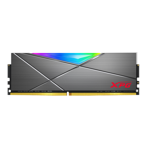 XPG SPECTRIX D50 16GB (2x8GB) DDR4 RGB Memory Module (RAM)-Light Gray-3600-16GB